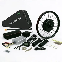 Sada 48V 1000W elektrického stejnosměrného motoru pro zadní kolo